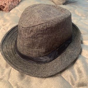 🌹Gray Fedora Hat